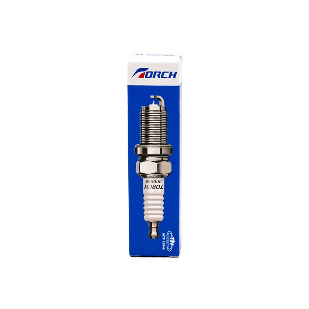 1 Piece TORCH D8RTI Iridium Spark Plug (Screw/Without Terminal) Replaces NGK [4816] DR8EIX [7162]