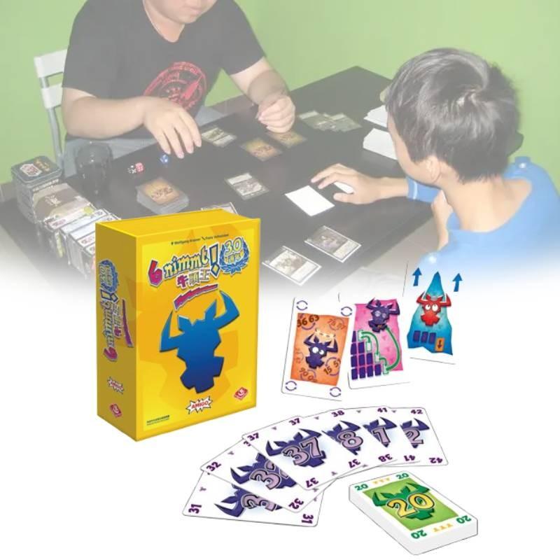 Увлекательная игра 6 Nimmt! Настольная игра к 30-летию, идеально подходящая для общения и вечеринок