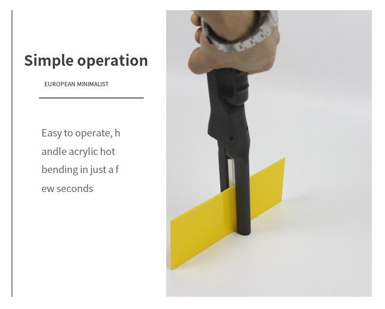 Станок для горячей гибки акрила с двойным напряжением для создания светящихся символов