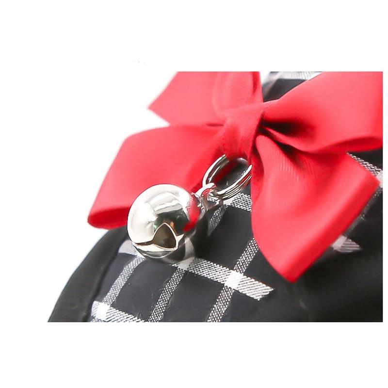 Модный якорный шлейка для кошек, жилет из дышащей сетки, комплект поводков для собак с колокольчиком, милые аксессуары с бантом для маленьких собак, котят