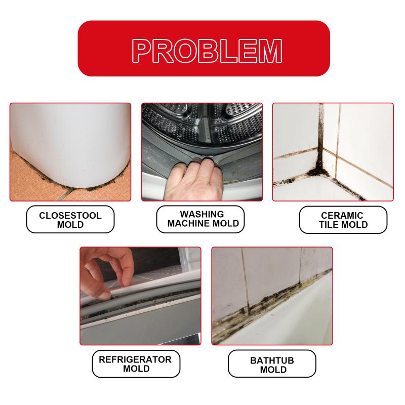 Household Anti Mold Gel Wall Cleaner Safe for Kitchen Bathroom and Laundry Powerful Mildew and Stain Remover