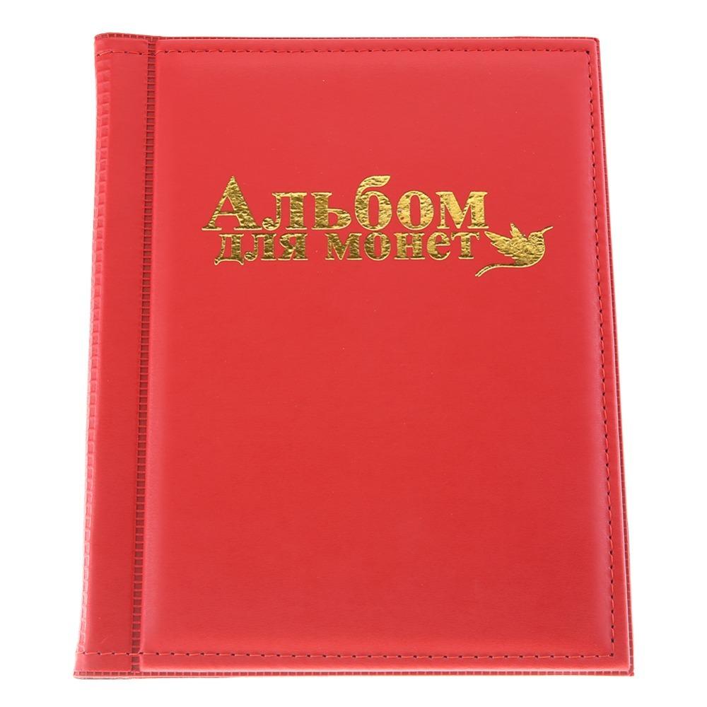 8.46 X 6.77 Inch Coin Collection Album 10 Pages Coin Collecting Book Money Organization