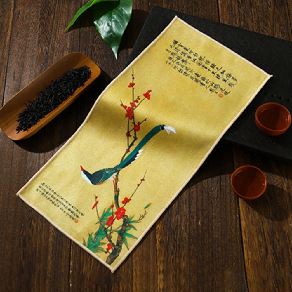 Китайский Толстый Чайный Сервиз Аксессуары Высококлассный Бытовой Профессиональный Чайное Полотенце Подставки Салфетка для Чая