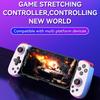 Выдвижной игровой джойстик BT Dual Vibration Wireless Растягивающийся геймпад Игровая консоль Беспроводная ручка для Android/iPhone