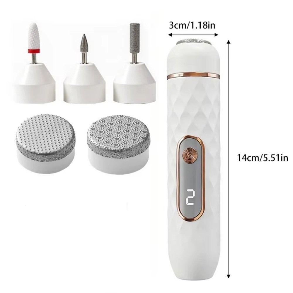 Adjustable Foot Trimmer USB Powered Dead Skin Removal Convenient Electric Foot File Heel Care