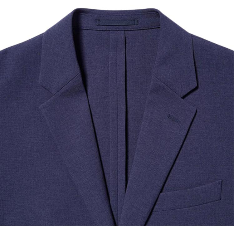 Uniqlo X MARNI Приталенный пиджак (Азия) Синий унисекс стритвир 449585-68