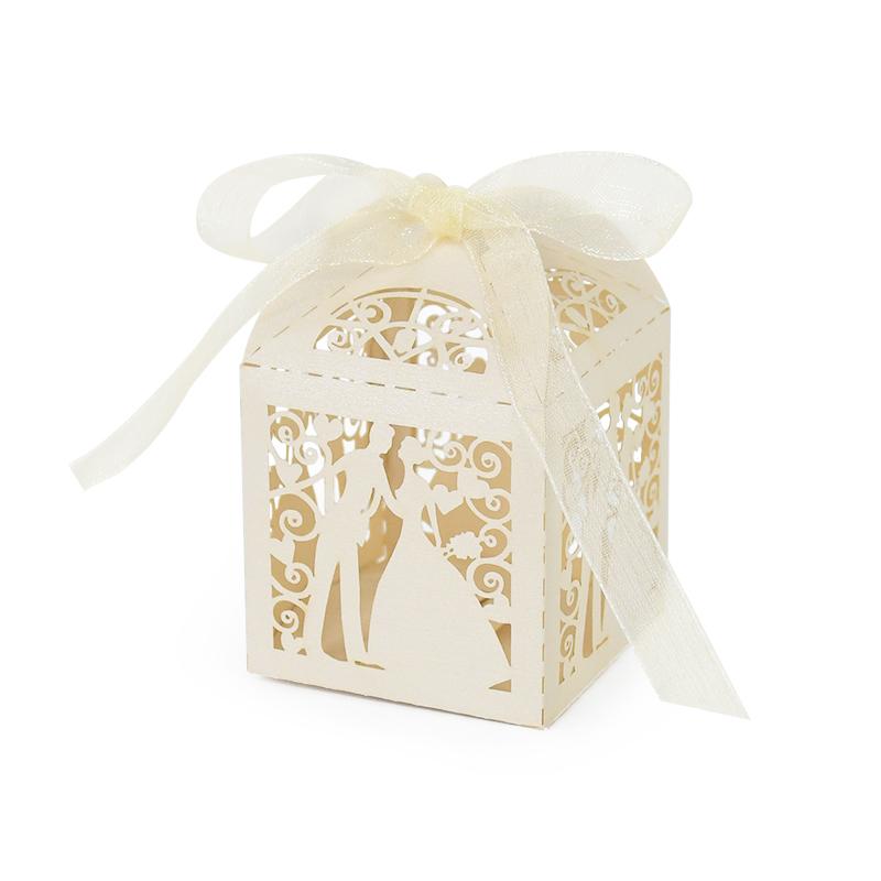 10/20 шт., коробки конфет для жениха и невесты, свадебные украшения, подарки для гостей, печенье, шоколад, подарочная коробка, сувениры для свадьбы, товары для вечеринок