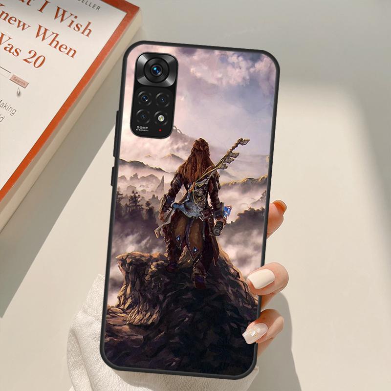 Чехол для игрового телефона Game Horizon Zero Dawn для Redmi 10A 10C 9A 9C 9T K40 K50 для Redmi Note 11S 10S 9S 9 10 11 Pro
