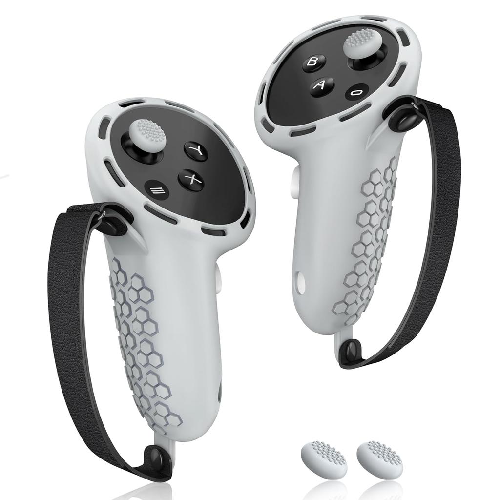 Controller Handle Q3 VR Accessories Handle Cover VR Touch Controller with Silicone Cover Anti Slip Finger Rod Cover