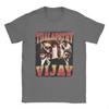 Unisexs Thalapathy Vijay T Shirts 100 Cotton Clothing Funny Short Sleeve Crew Neck Tee Shirt Party TShirt