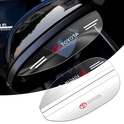 Накладка от дождя на боковое зеркало заднего вида автомобиля, козырек от солнца для C-hr Prado Rav4 Yaris Hilux Prius Avensis Corolla Camry
