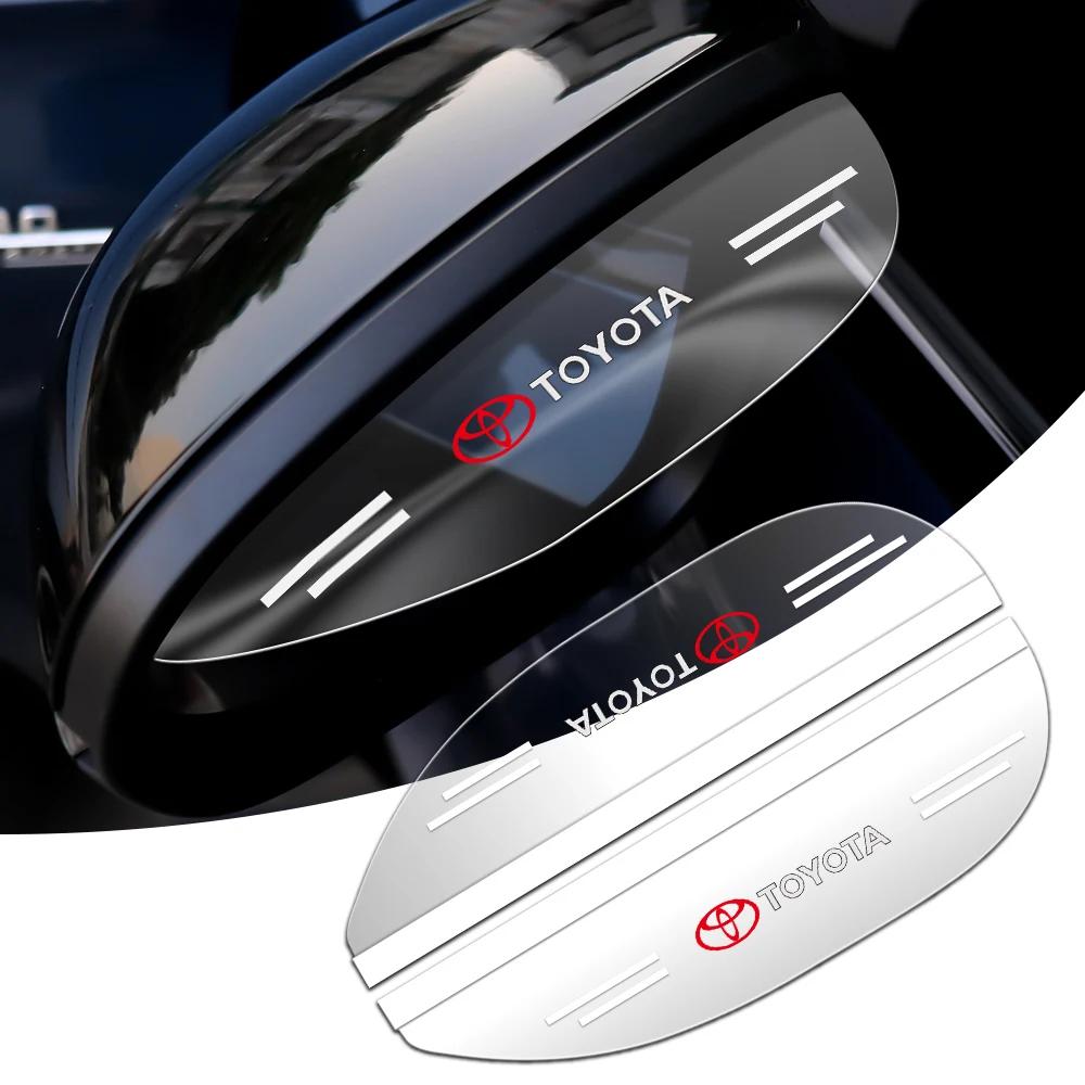 Car Rear View Side Mirror Rain Board Eyebrow Guard Sun Visor For Toyota C-hr Prado Rav4 Yaris Hilux Prius Avensis Corolla Camry