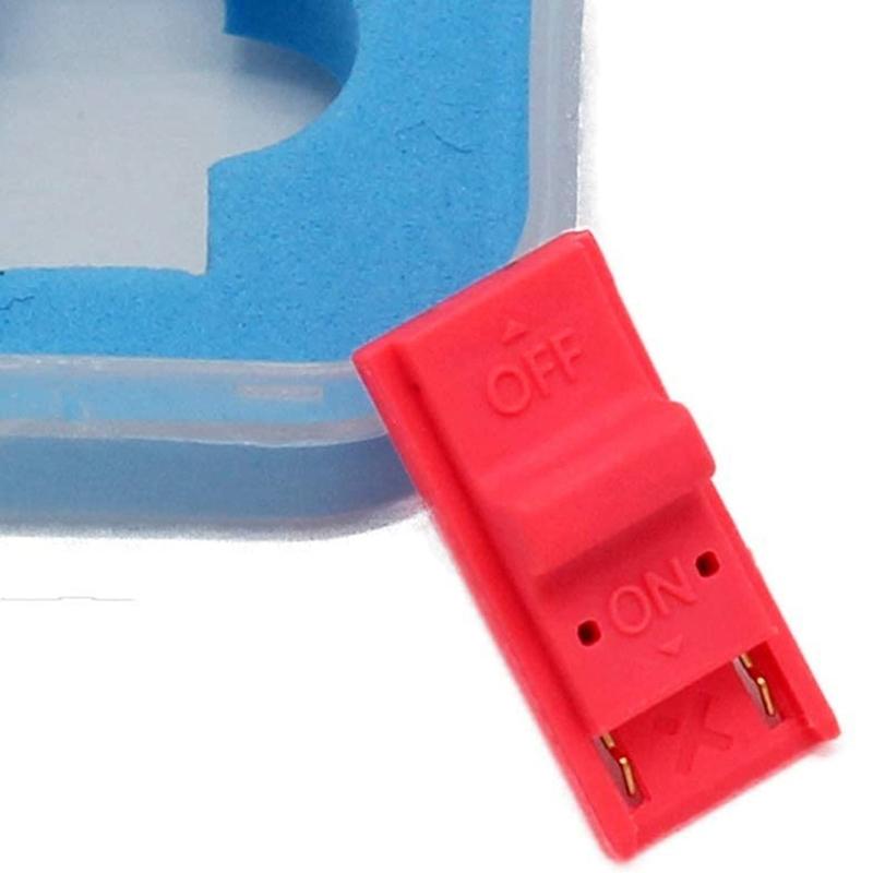 RCM Clip Short Connector,RCM Jig for NS Switch RCM Tool Recovery Mode(Black Red)