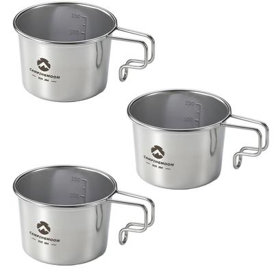 КРУЖКА ДЛЯ КЕМПИНГА MOON Solo Mug S Кемпинговые кружки, 160 мл, Набор из 3 шт., SOLO MUG S-180-3P