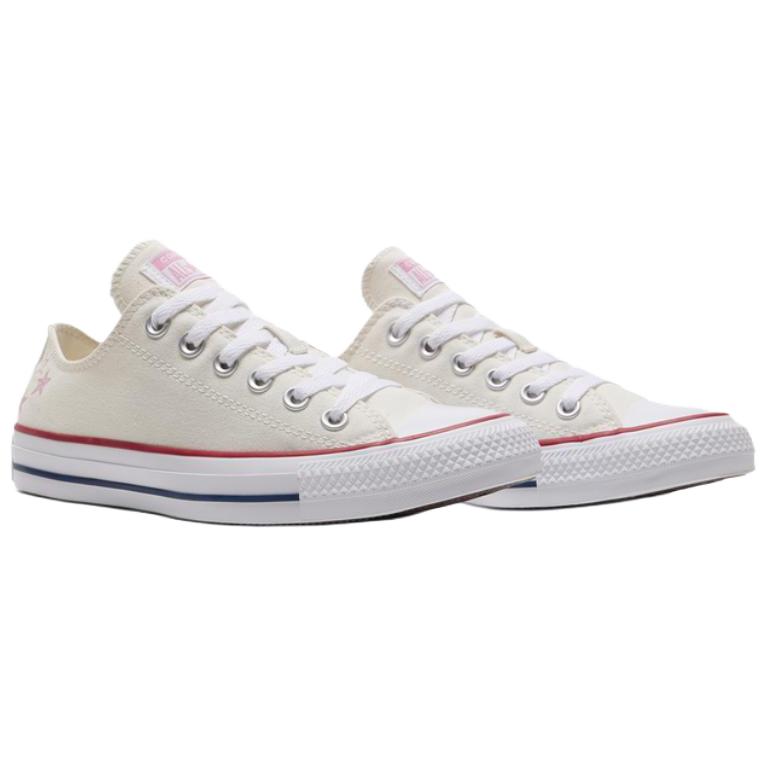 Converse All Star Comfortable Versatile Durable Low-Top Canvas Shoes Unisex Sneakers Off-White A15504C