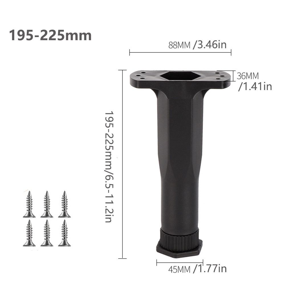 Усиленная опора для балки кровати Телескопическая опора для ножки Телескопический кронштейн для мебели Ножка для чайного столика