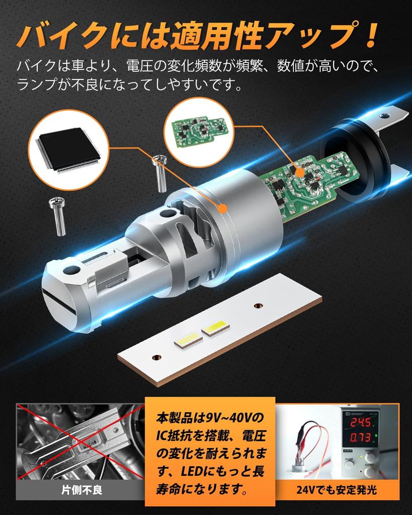 Фара для мотоцикла BORDANh4led H19led с переключением HI/LO, совместимая с взрывоопасным светом для осмотра транспортного средства 6500K25W1 со встроенным компенсатором для