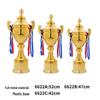 Custom Metal Trophies for Student and Children Sports: Creative Awards for Football, Basketball, and Competitive Games