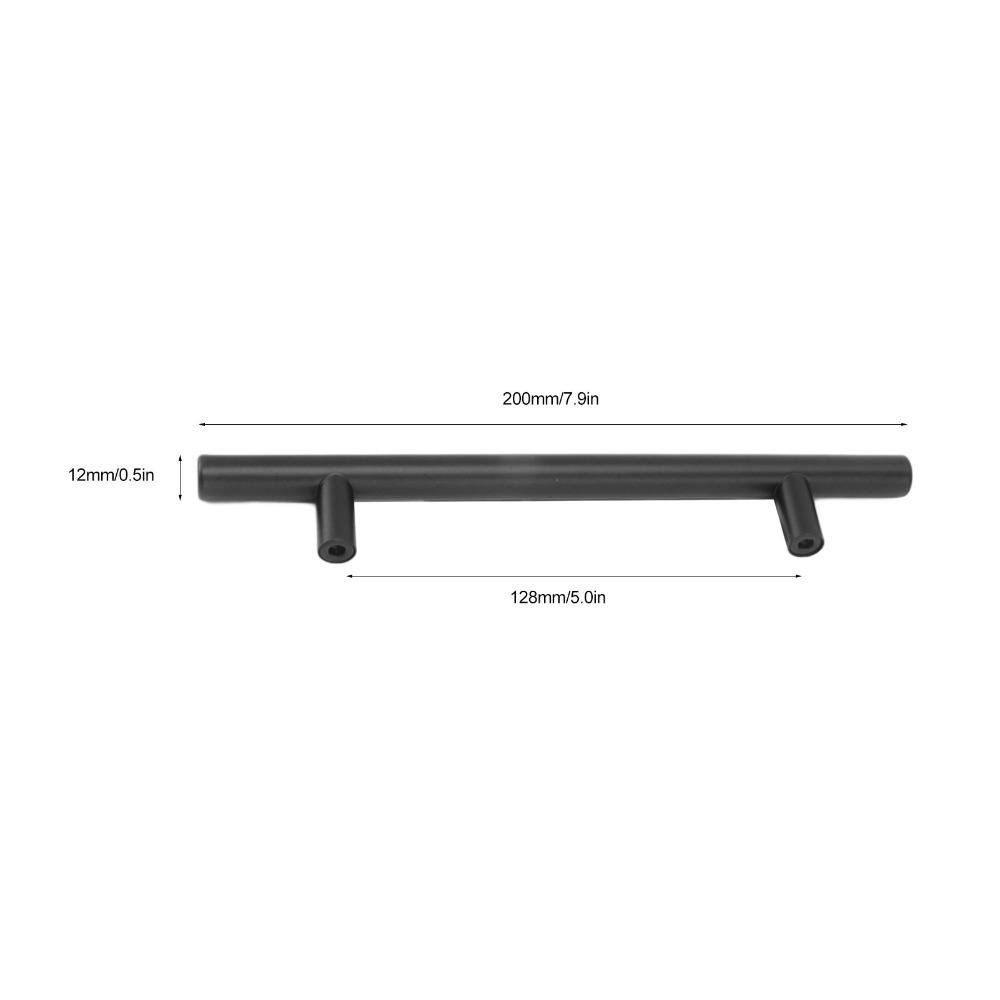 10pcs Stainless Steel T Handle 5 Inch Hole Center Cupboard Handle Durable Drawer Pull Han Kitchen