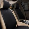 High-quality Universal Linen Car Seat Cushion Four Season Single Piece Butt Support Three Piece Set for Rear Seats