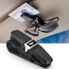 QZKW1 Car Portable Glasses Clip Logo Sun Visor Eyeglasses Holder For Ford Mustang Focus 2 3 4 Mondeo Fiesta ecosport Kuga Fusion Ghia