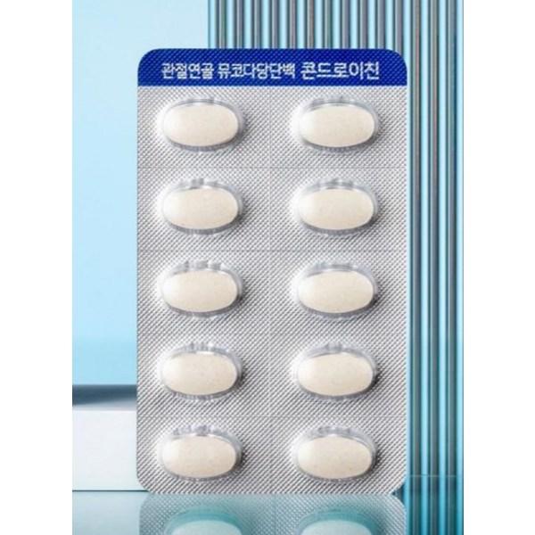 Chong Kun Dang Health Суставной хрящ, мукополисахарид, белок, хондроитин, 1200 мг, 60 таблеток, 1 единица, корейская основная здоровая пища