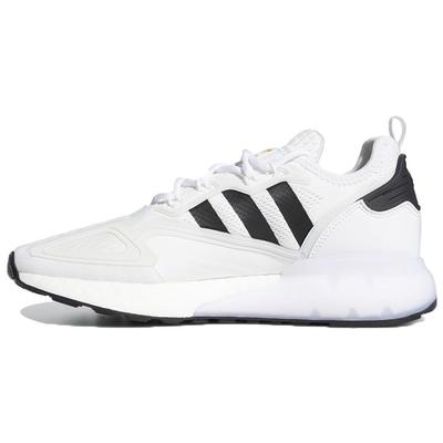 ZX 2K Boost White Black Женские кроссовки Cloud-White Core-Black Gold-Metallic H00103