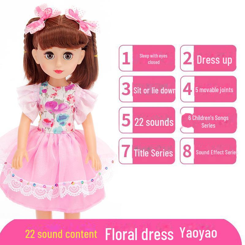 Интерактивная умная кукла-принцесса подарочный набор для девочек