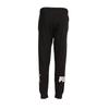 PUMA Men's Black Joggers with White Logo