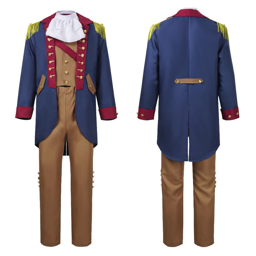 President George Washington cos Halloween costume cosplay Stage performance costume