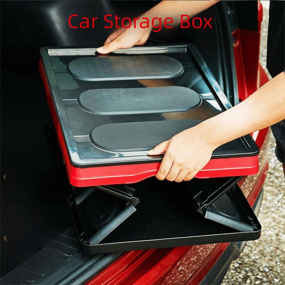 Large Capacity Car Trunk Storage Boxes Plastic Open Storage Box Practical Car Storage Boxes Office