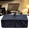 Turntable Dust Cover, Waterproof Turntable Dust Cover, Oxford Cloth Wide Fit Protector, Breathable Water-Resistant Material, Easy Slip-On Design, 48.0