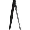 Fender Suede Reversible 2" Strap, Black/Gray,