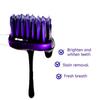 V34 Purple Toothpaste Remove Plaque Smoke Stains Removal Odor Oral Refreshing Brightening Whitening Teeth Oral Cleaning