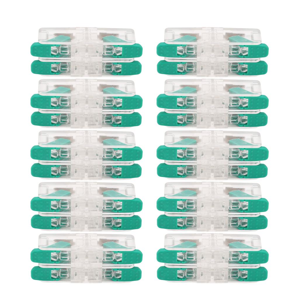 10 шт. 2 в 2 выходных разъема для проводов 0,5 - 6 мм² медный контактный проводник разъем для бытовых приборов