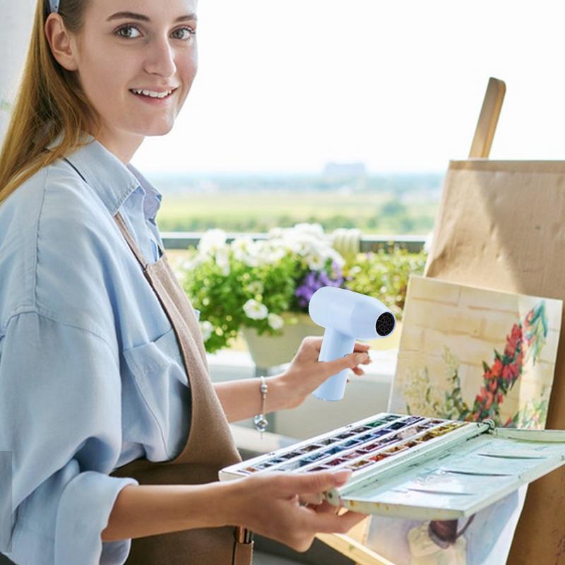Беспроводной фен Беспроводной фен Портативная USB-зарядка Тихий беспроводной фен для рисования, эскизов, класса, колледжа