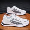 Summer men's shoes breathable sports shoes men's trend versatile little white shoes mesh sports leisure running dad trendy shoes