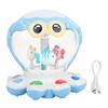 Electric Music Toy Early Learning Children Educational Rechargeable Music Toy with LightBlue