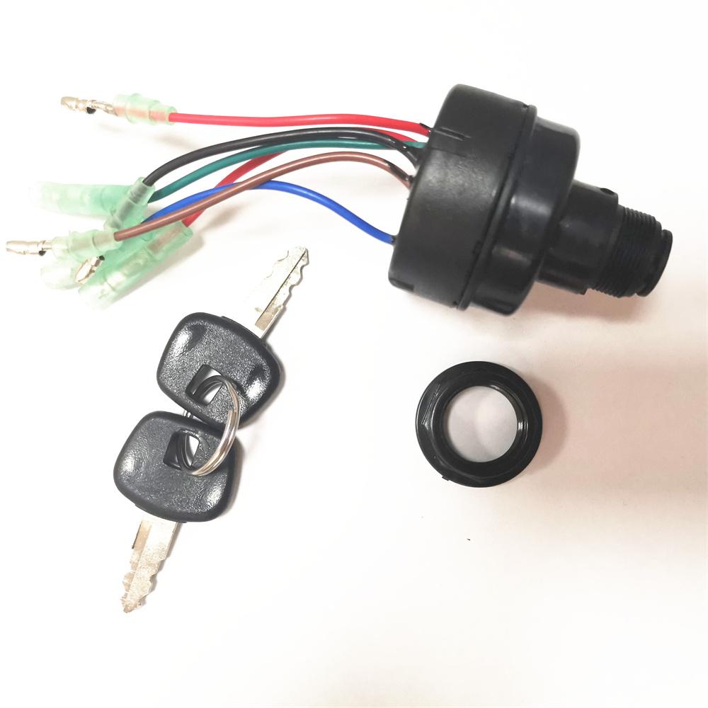 Boat Engine Ignition Key Switch Assy For Tohatsu Outboard 353-76020-3, 353760203