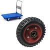 Flat Cart Rubber Universal Wheel Silent Swivel Casters Tools Equipment Durable