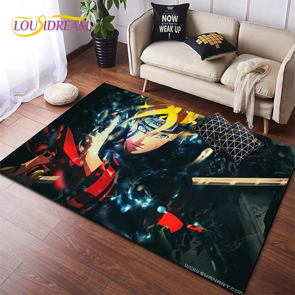 Anime Naruto Carpet Kids Carpets Living Room Tea Table Mats Bedroom Rug Washable Floor Mats Household Area Mat Dinosaur Rug