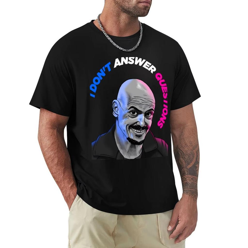 2026 Summer New Style Ray Shaul Smith Mr HighQuality Comfortable Mens Printed Roundneck TShirt