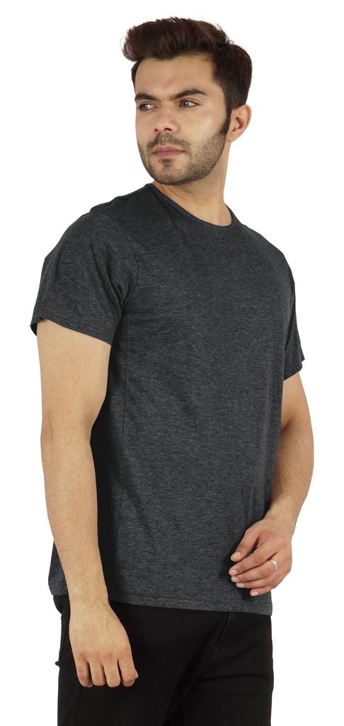 Inkmeso Футболка из хлопка с коротким рукавом, однотонная, мужская, свободного кроя, повседневная, летняя, базовая