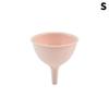 Silicone Large Diameter Funnel Bottle Funnel Filter Separator Funnel Oil Pot Funnel Silicone Funnel Empty Bottle Packing Tool