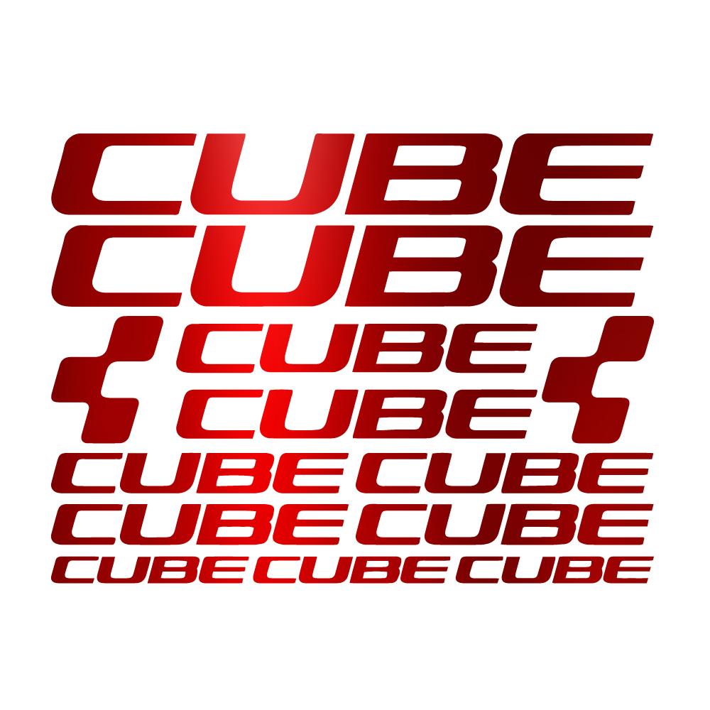 Наклейки на раму велосипеда CUBE Наклейки для велосипеда Аксессуары Виниловая наклейка на раму шоссейного велосипеда Cube