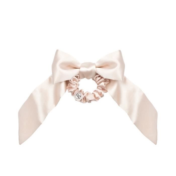 Chouchou Satin avec elastique en spirale - Ballerina Bow - Invisibobble