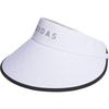 Женский широкий козырек Adidas Golf с монограммным принтом JTC23 Белый