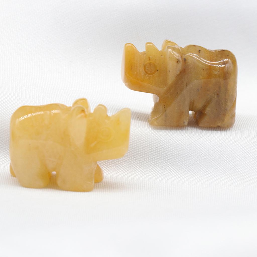 1 шт. статуя носорога натуральные камни розовый кварц резные фигурки животных целебные кристаллы декор комнаты драгоценный камень ремесло брелок