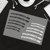AFEBO1 Fashion Trendy Personalized Sticker Caliper Brake Modification Decorative Sticker For Porsche 911 Cayenne 918 Pajun 718 Macan