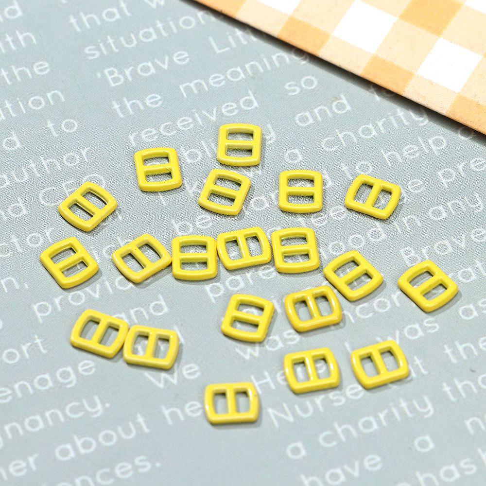 Stuffed Toys Mini Ultra-small Doll Bags Accessories Tri-glide Buckle Diy Dolls Buckles Belt Buttons